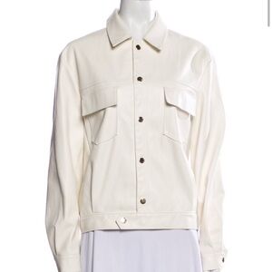 STAUD Ryan vegan leather jacket. Size XS